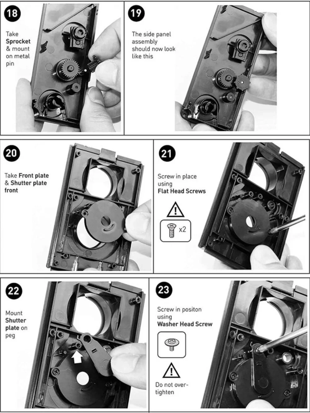 2 PCS DIY Light Kit for Classic Retro TLR Cameras - 35mm Film Photography